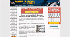 Desktop Screenshot of piano-lessons-made-simple.com