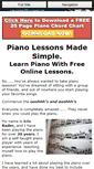 Mobile Screenshot of piano-lessons-made-simple.com